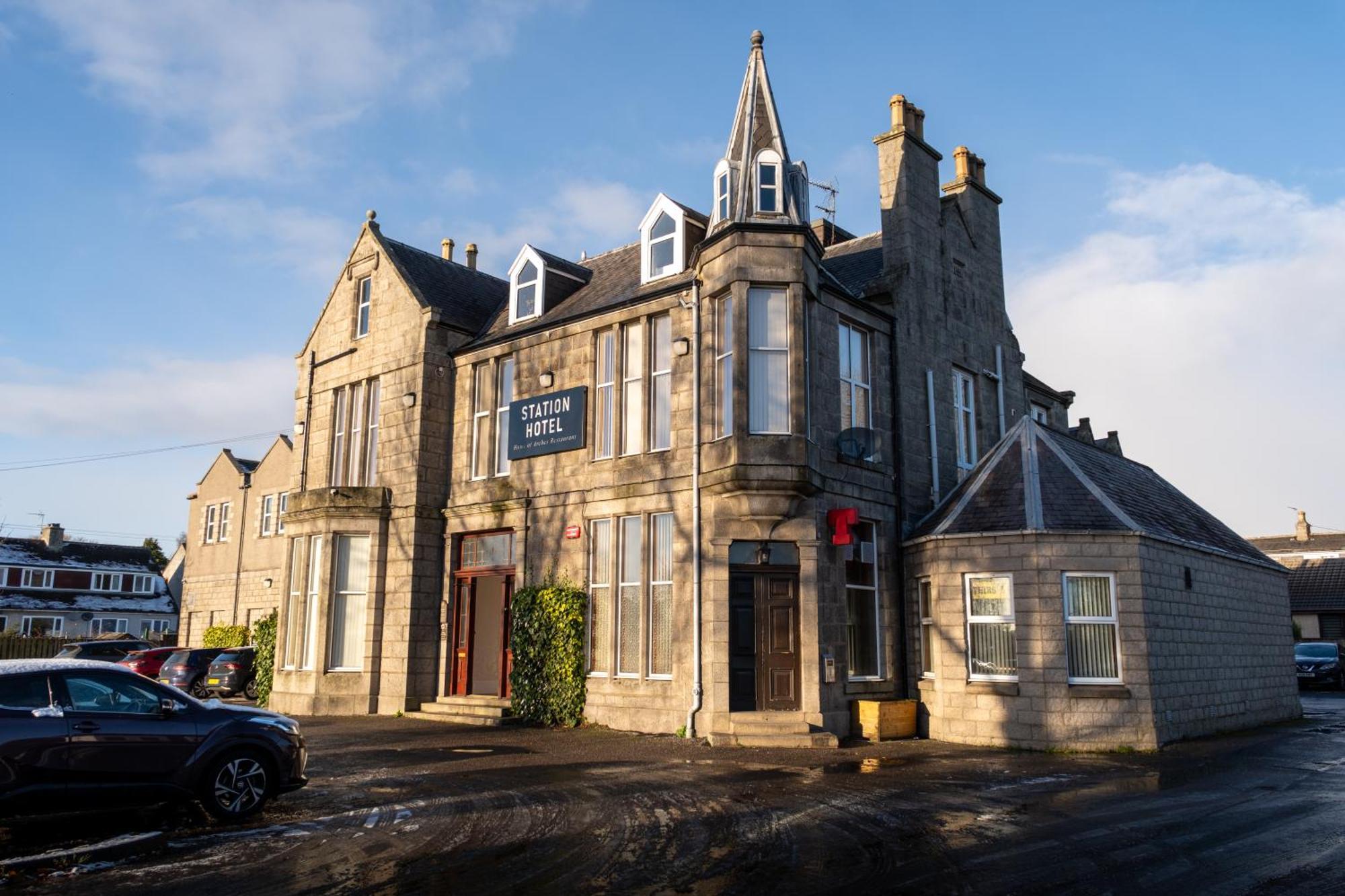 Station Hotel Ellon Eksteriør billede